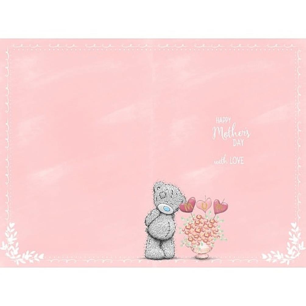 Your The Best Mum Me to You Bear Mothers Day Card Extra Image 1